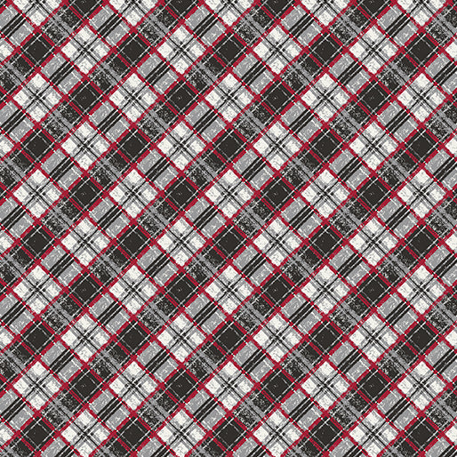 Woodland Magic Tartan Gunmetal