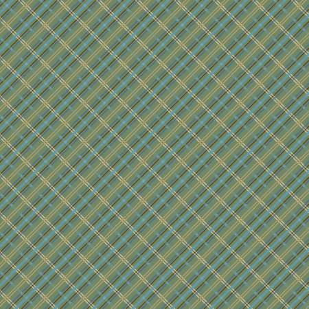Enchanted Forest Plaid Green