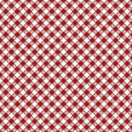 Hot Stuff Picnic Check Red