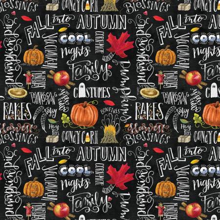 Beautiful Harvest Collage Word Slate