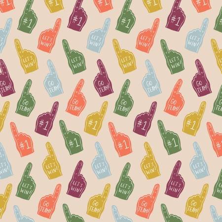 Touchdown Foam Fanatics organic cotton