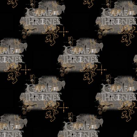 Game of Thrones Gold Westeros Map