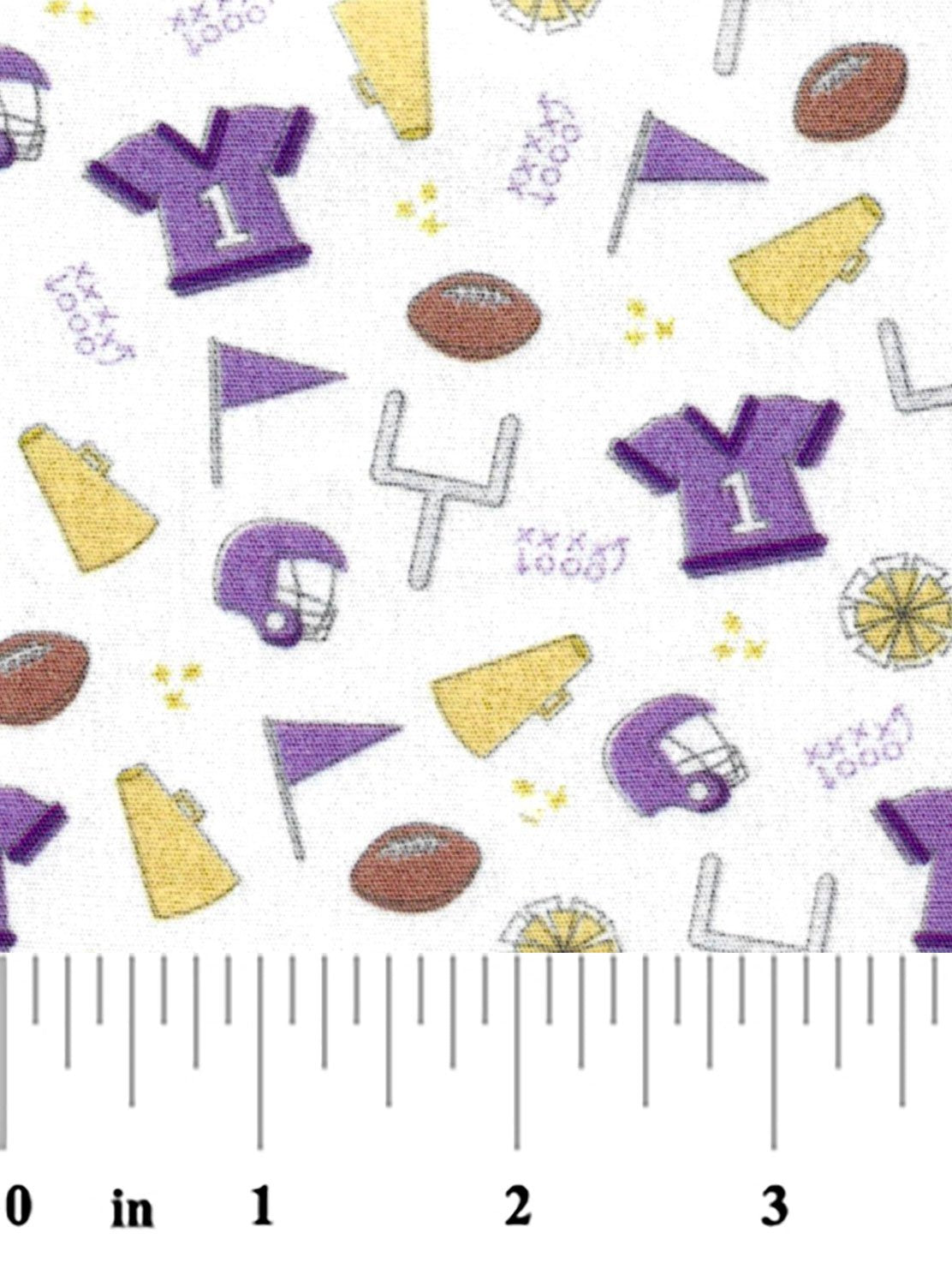 LSU Football 60" with Jersey # 2834