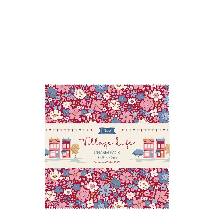 Village Life Charm Pack 5x5 Tilda