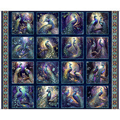 RESPLENDENT - PEACOCK PICTURE PATCHES