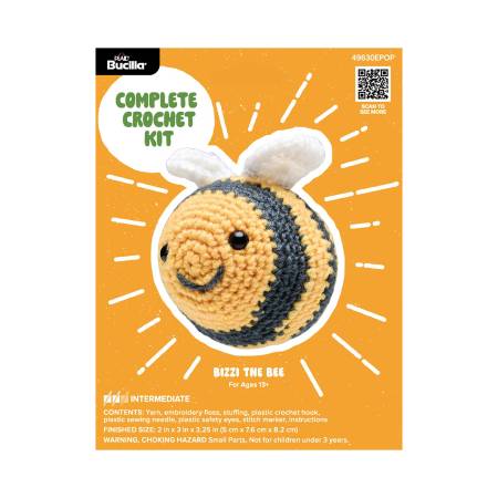 Bucilla Amigurumi Crochet Kit Bizzi Bee