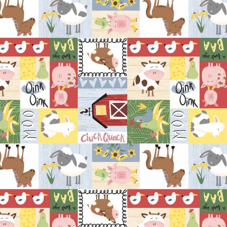 Farm-Tasic Multi Patchwork