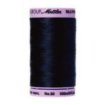 Silk Finish Cotton 50wt 500m 5ct DARK BLUE