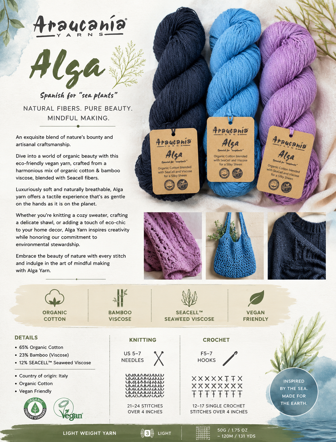 Araucania Alga Yarn
