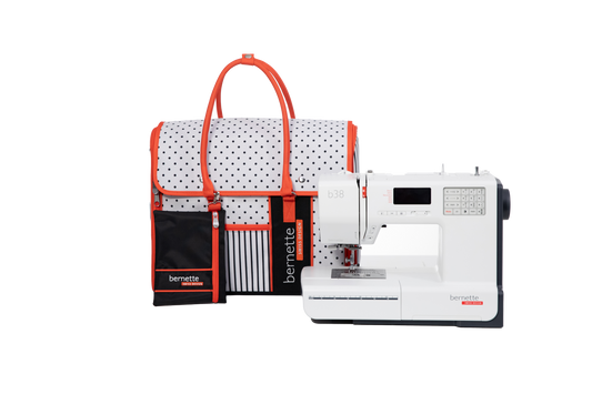 Bernette Polka Tote and Pouch