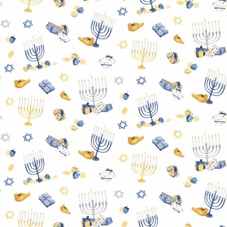 Hanukkah Nights Main White