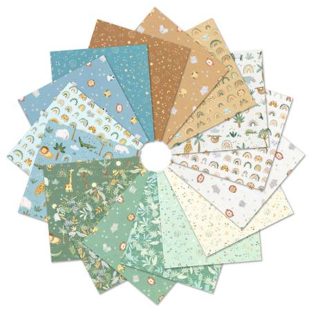 The Wild Ones 42pcs/bundle 5" Sqs.