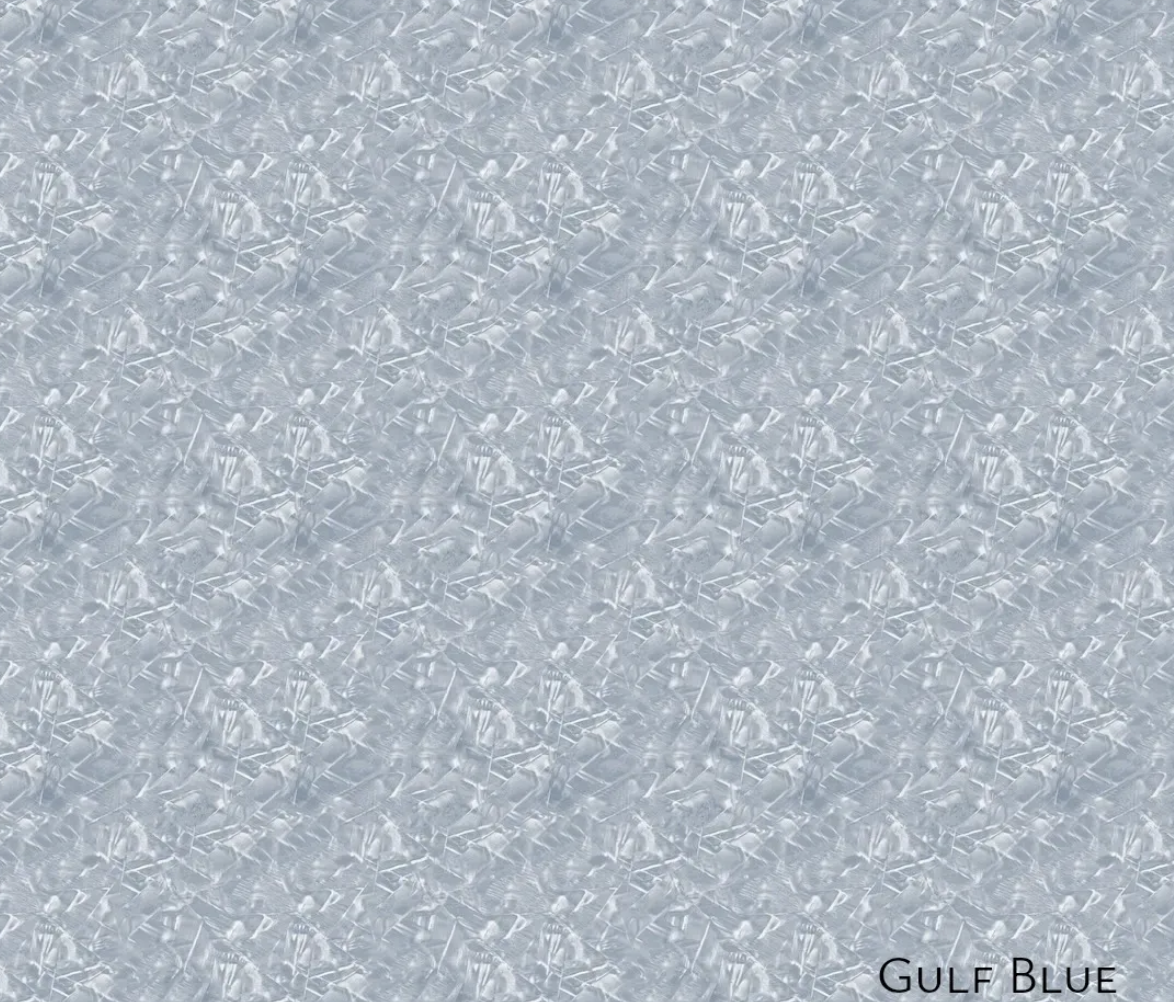 Cracked Ice Gulf Blue