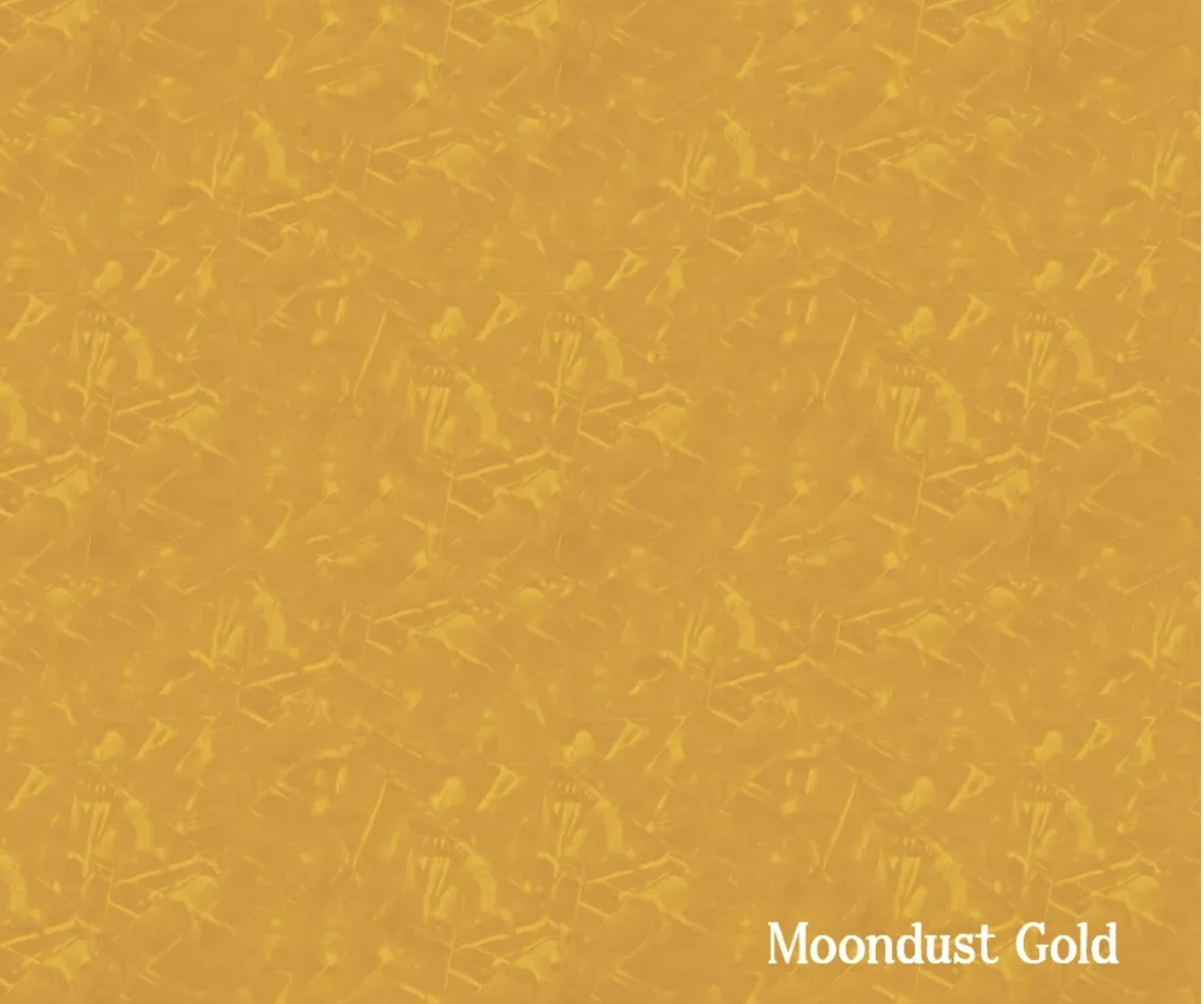 Cracked Ice- Moondust Gold
