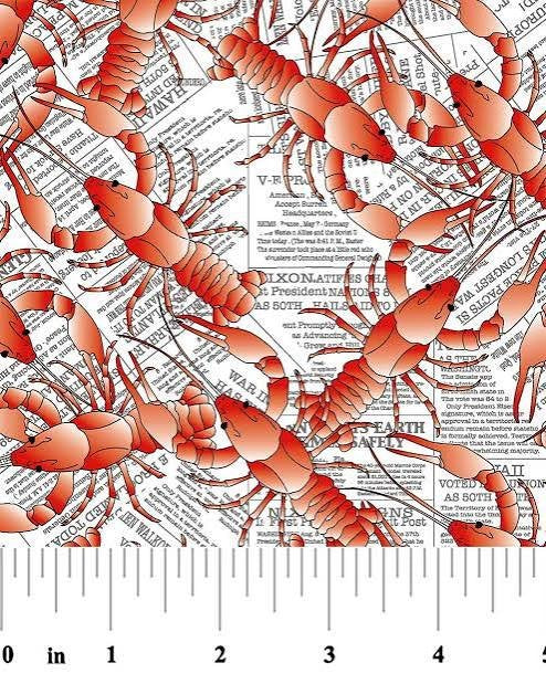 Crawfish/Newspaper #2439