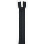 Coil Separating Zipper-24" Polyester, Black