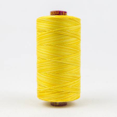Fruitti Variegated 12wt Cotton Thread 400m Sunny