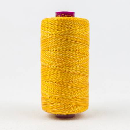 Fruitti Variegated 12wt Cotton Thread 400m Oranges