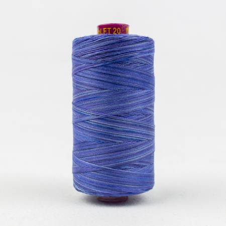 Fruitti Variegated 12wt Cotton Thread 400m Storm