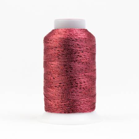 GlaMore 12wt Rayon Metallic 274m Coral Rose