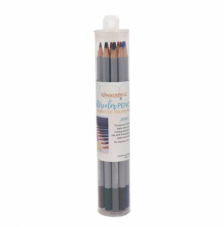 Watercolor Pencil Set Jewel Tones