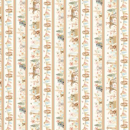 Mini Menagerie Scenic Jungle Stripe