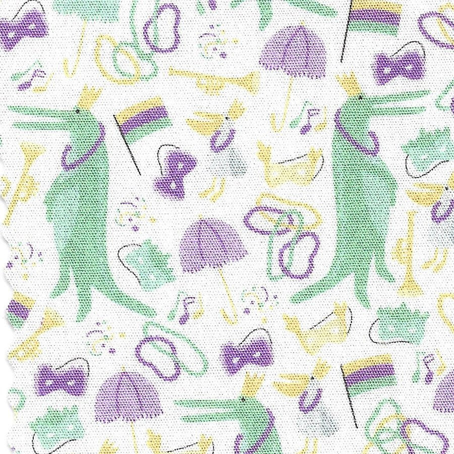 Mardi Gras Gators #2761 60"