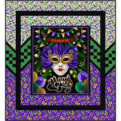 MARDI GRAS - Panel Glow