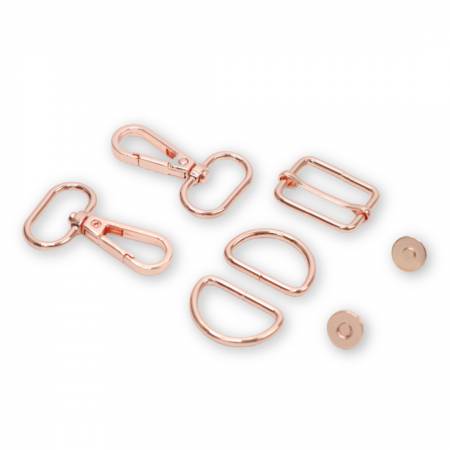 Level 4 Basic Hardware Kit 1in Rose Gold
