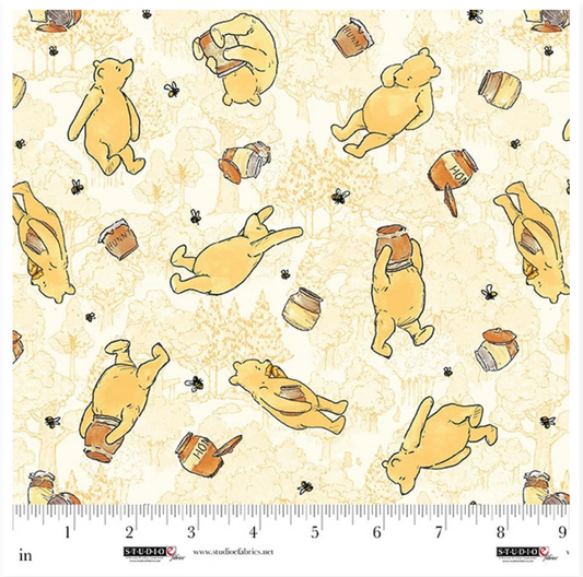 Classic Winnie Yellow Bears Winnie The Pooh