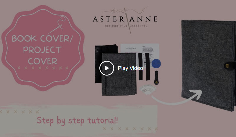 Book Cover Project Bag Kit