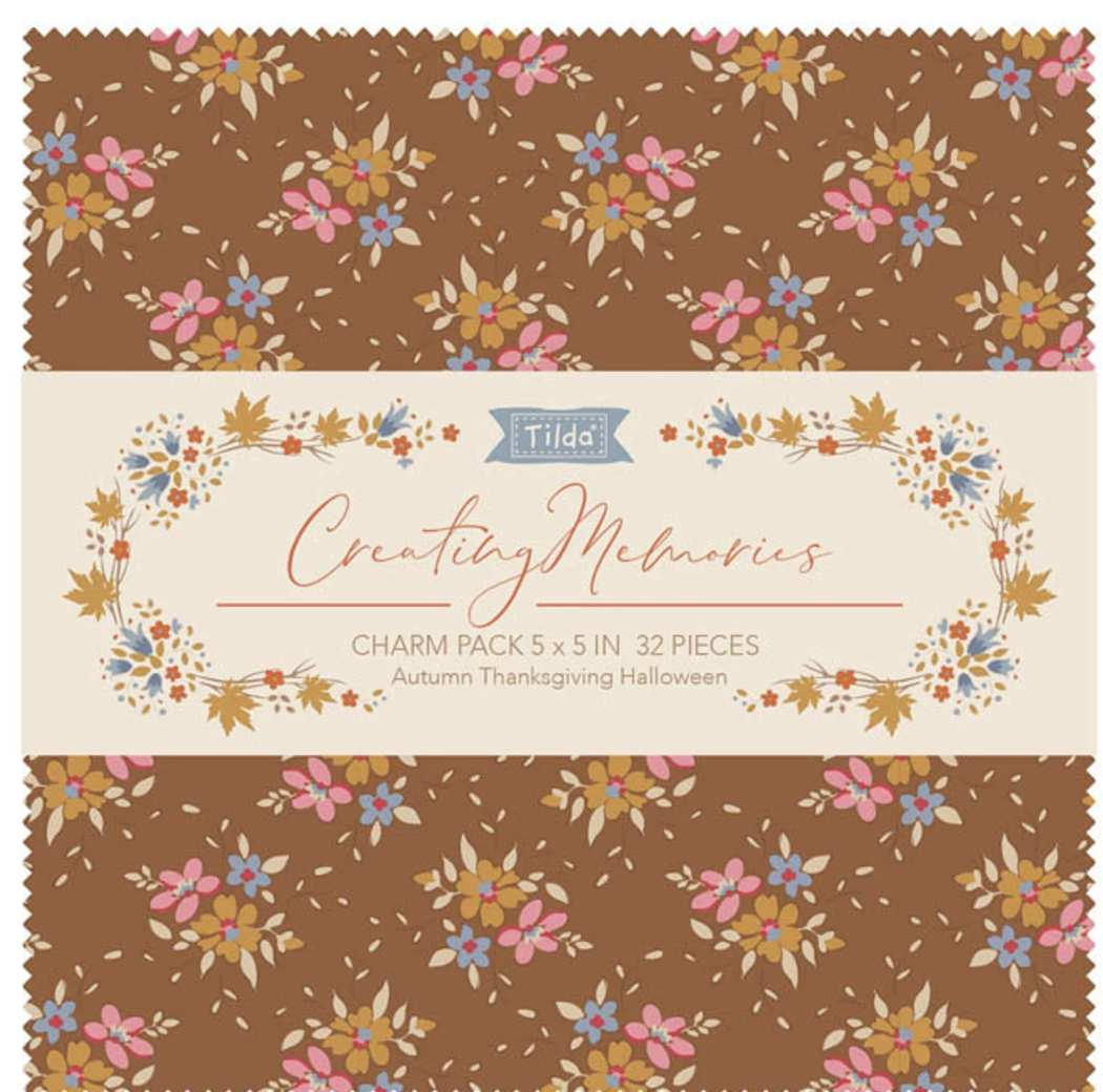 Creating Memories Charm Pack 5in 32pc Autumn
