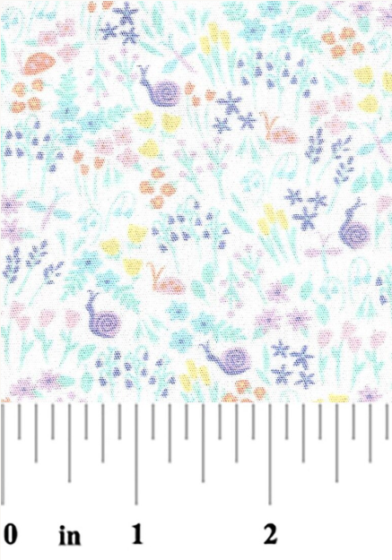 Snail Floral #2631 60"