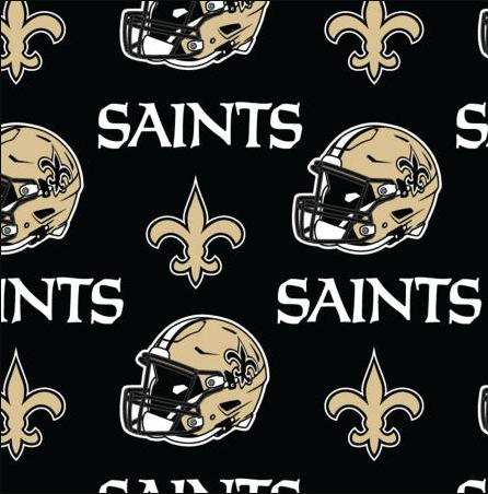 NFL New Orleans Saints 45in Cotton