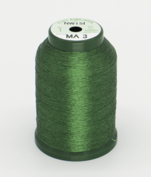 Green MA3 Metallic Kingstar 1000m