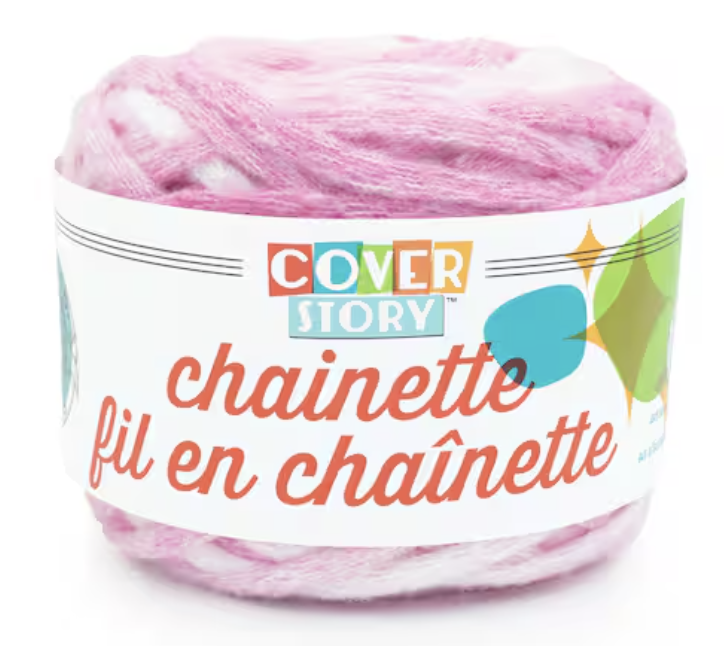 Chainette Pink Yarn