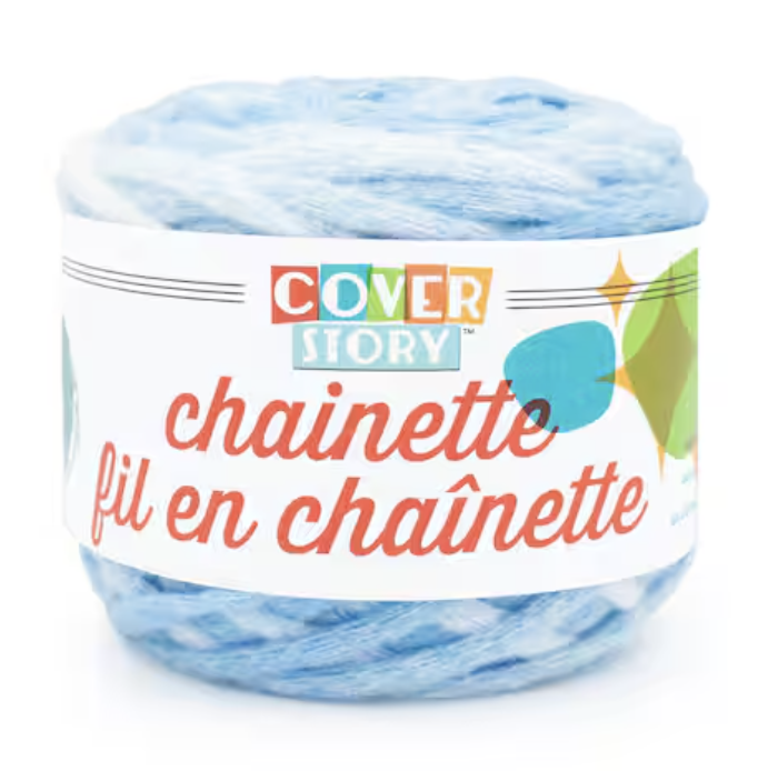 Chainette Sky Blue Yarn