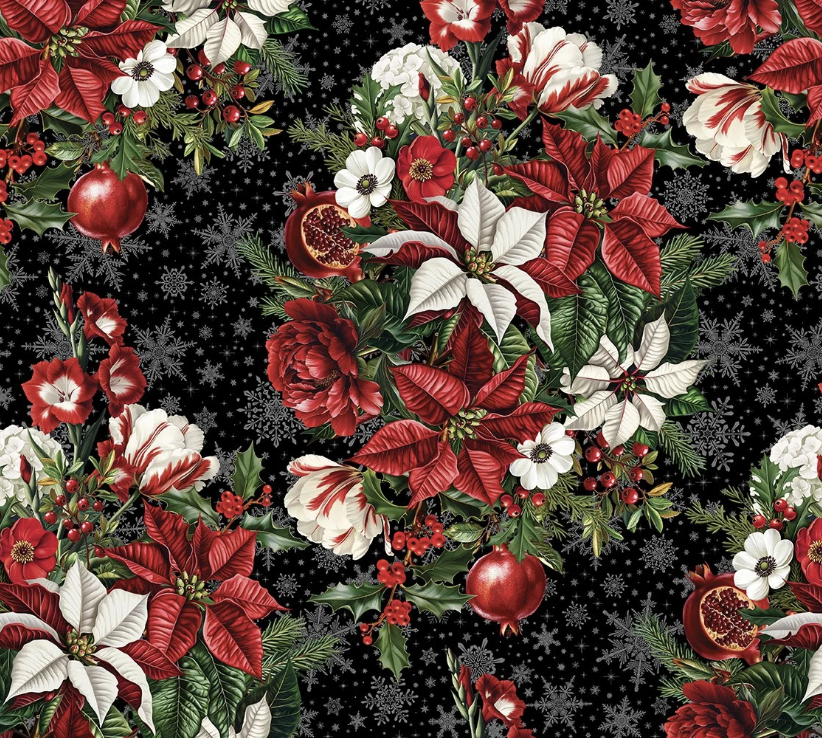 Winter Enchantment Bouquet Black