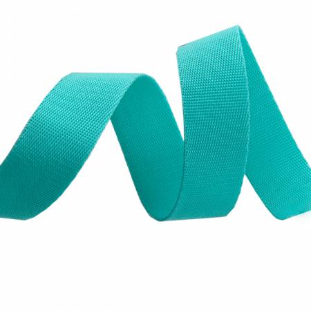 Tula Pink EverGlow Webbing Spirit/Teal 1in