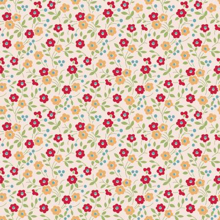 Farmer's Daughter 107/108" Floral Jazz berry