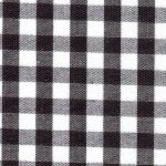 1/4 Black Check