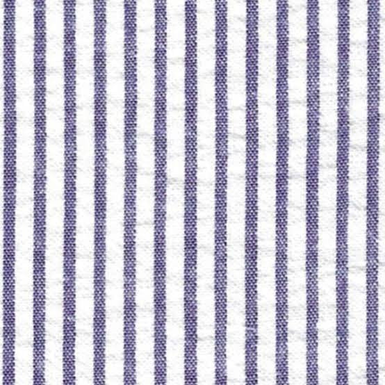 Grape Mini Stripe Seersucker S/S