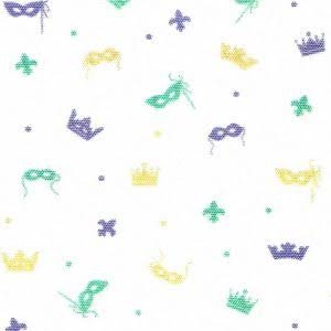 Mardi Gras Mini Print #2687