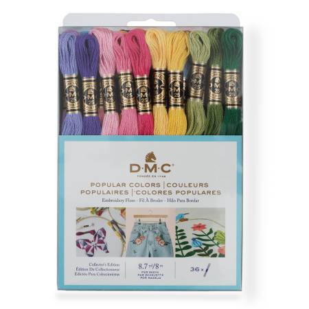 DMC 36pc Floss Pack Popular Collection