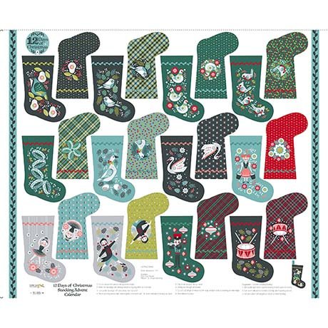 12 Days of Christmas Stockings