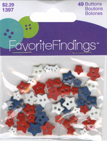 Favorite Findings Traditional Mini Stars  Assorted Sizes