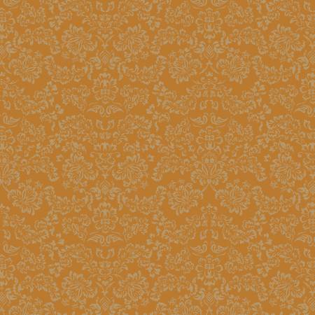 Harvest Keepsakes Elegant Filigree Caramel w/Metallic