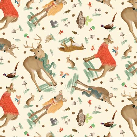Enchanted Forest Animals Cream