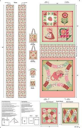 Peaches & Cream Tote Multi