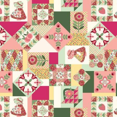 Peaches & Cream Sweet Garden Patch Multi